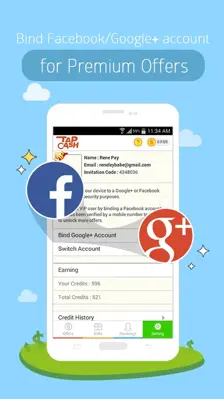 TapCash android App screenshot 2